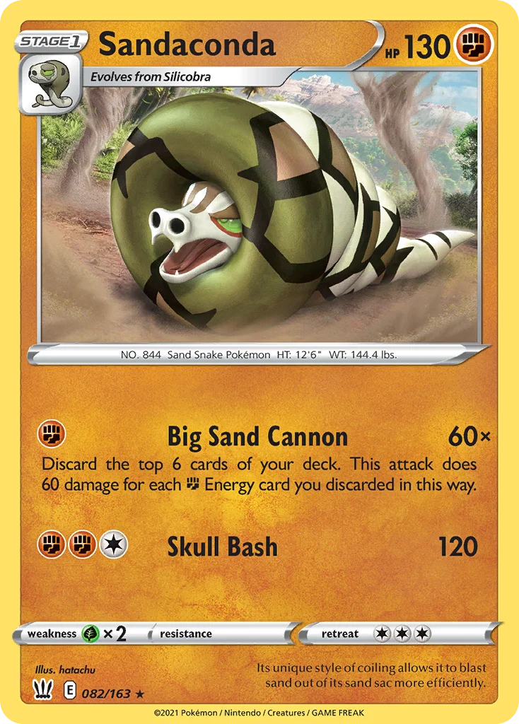 Sandaconda · Battle Styles