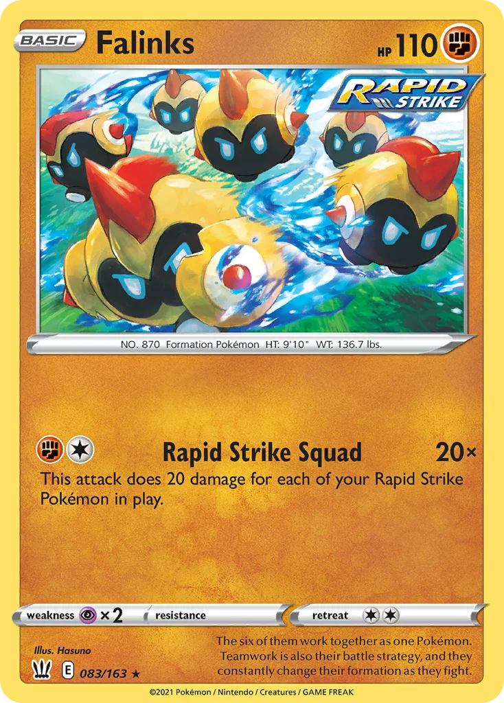 Falinks · Battle Styles