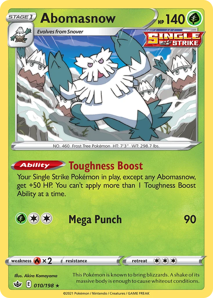 Abomasnow · Chilling Reign
