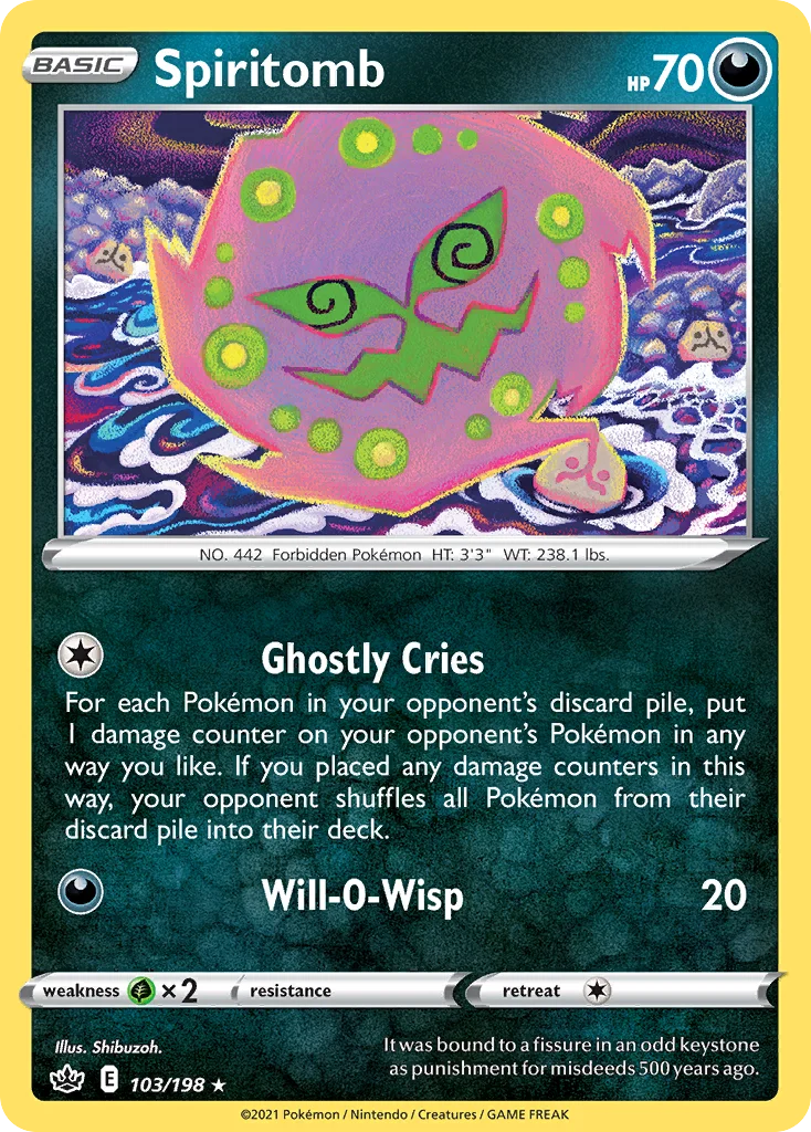 Spiritomb · Chilling Reign