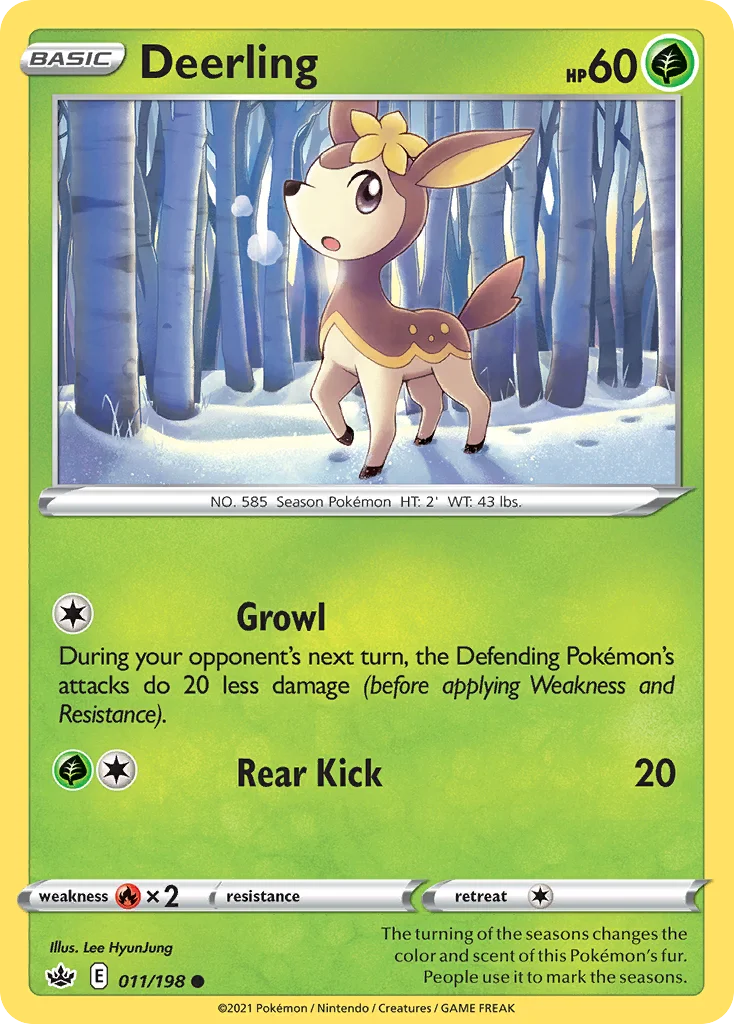 Deerling · Chilling Reign