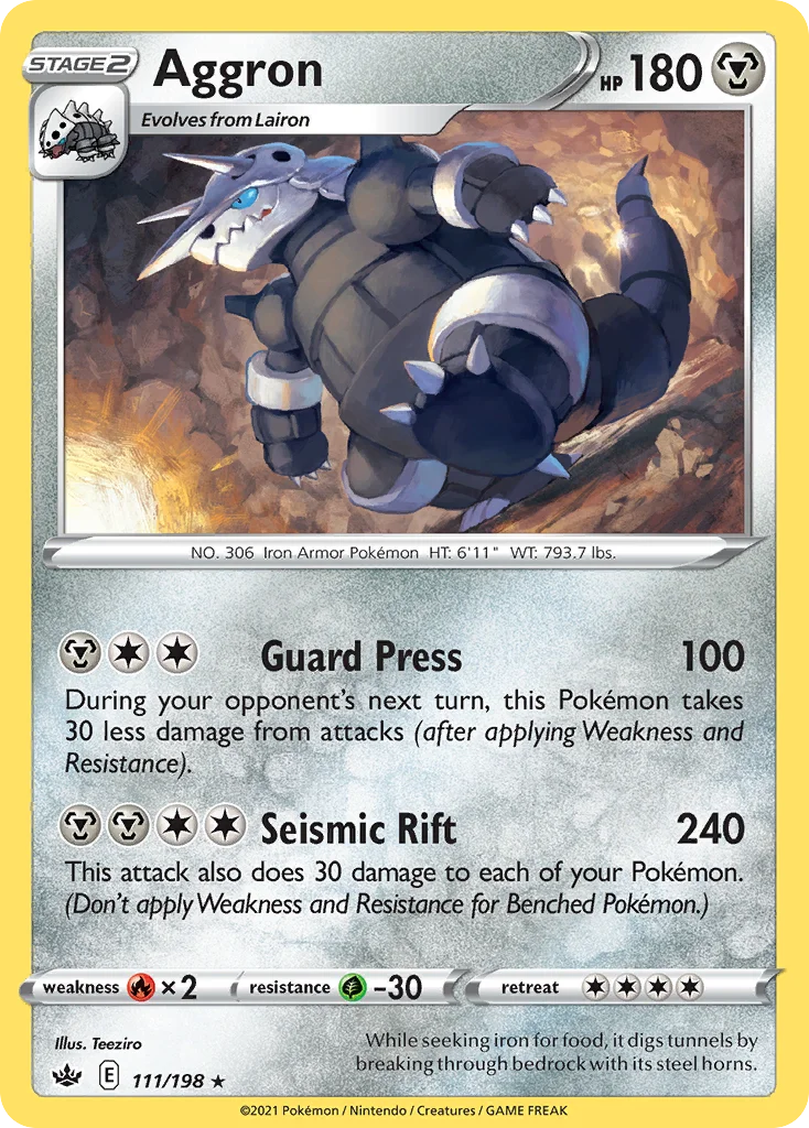 Aggron · Reinado Arrepiante