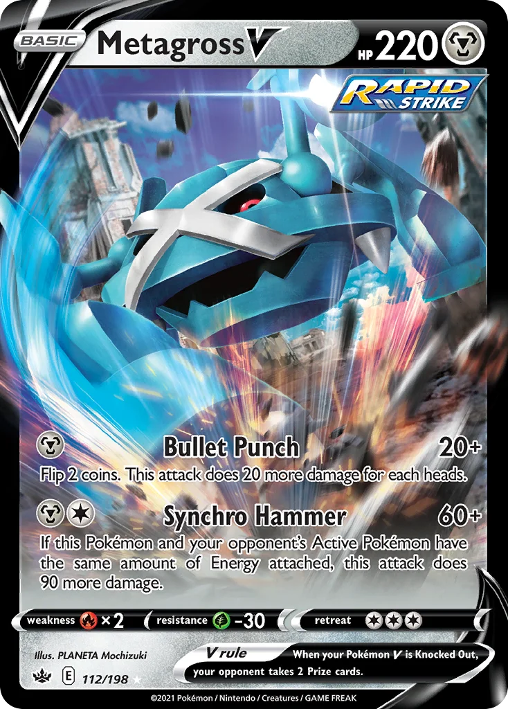Metagross V · Chilling Reign
