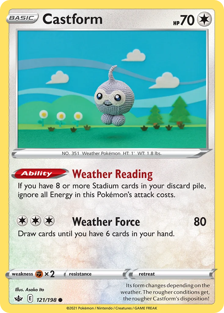 Castform · Reinado Arrepiante