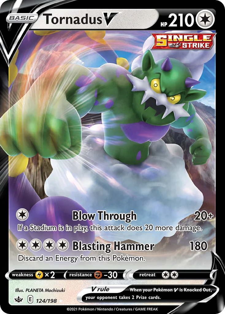 Tornadus V · Reinado Arrepiante