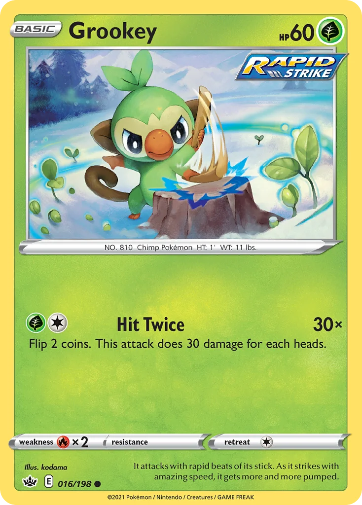 Grookey · Chilling Reign