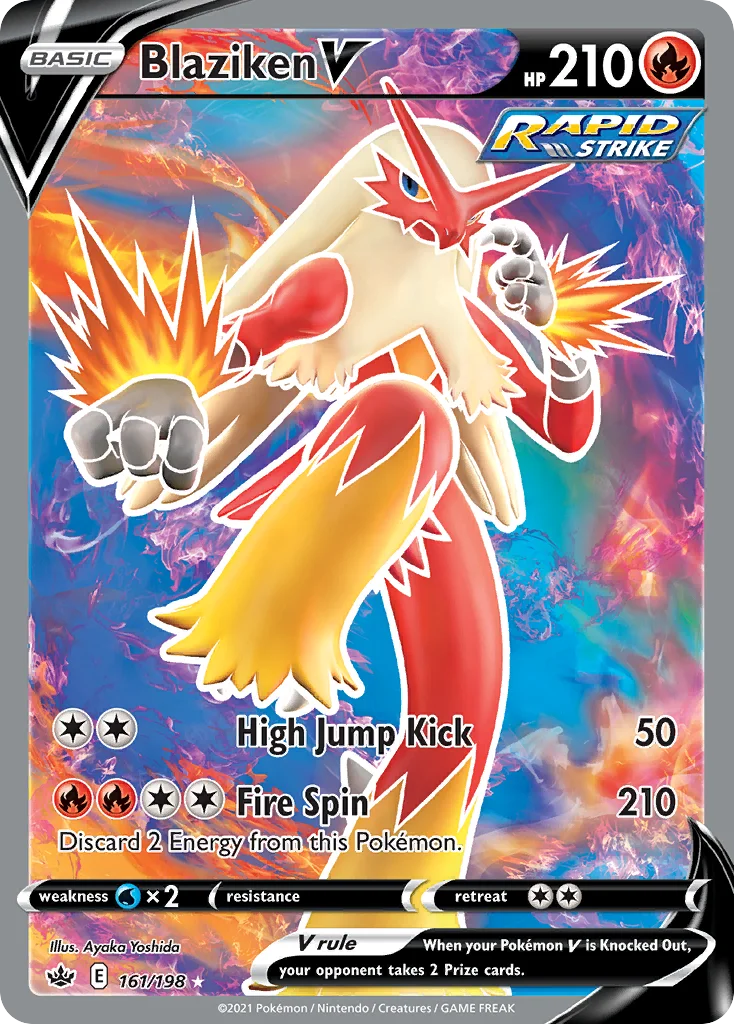 Blaziken V · Chilling Reign
