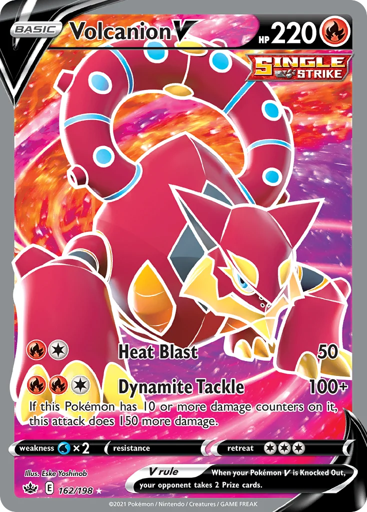 Volcanion V · Chilling Reign