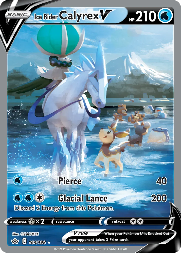 Ice Rider Calyrex V · Chilling Reign