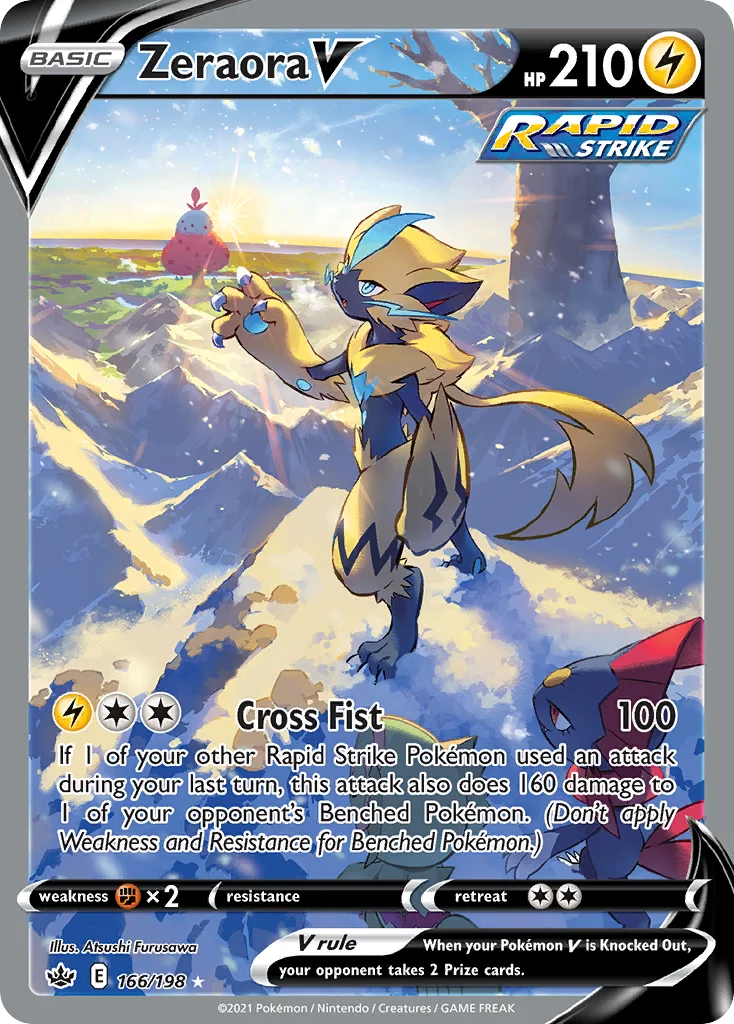 Zeraora V · Reinado Arrepiante