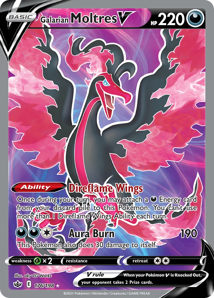Moltres de Galar V · Reinado Arrepiante