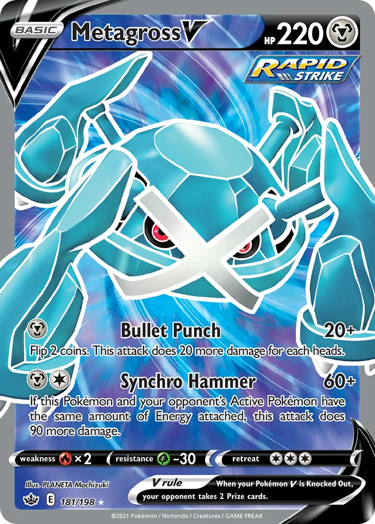 Metagross V · Chilling Reign