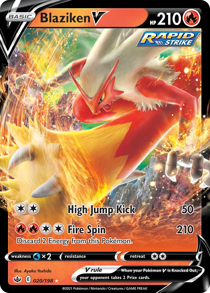 Blaziken V · Chilling Reign