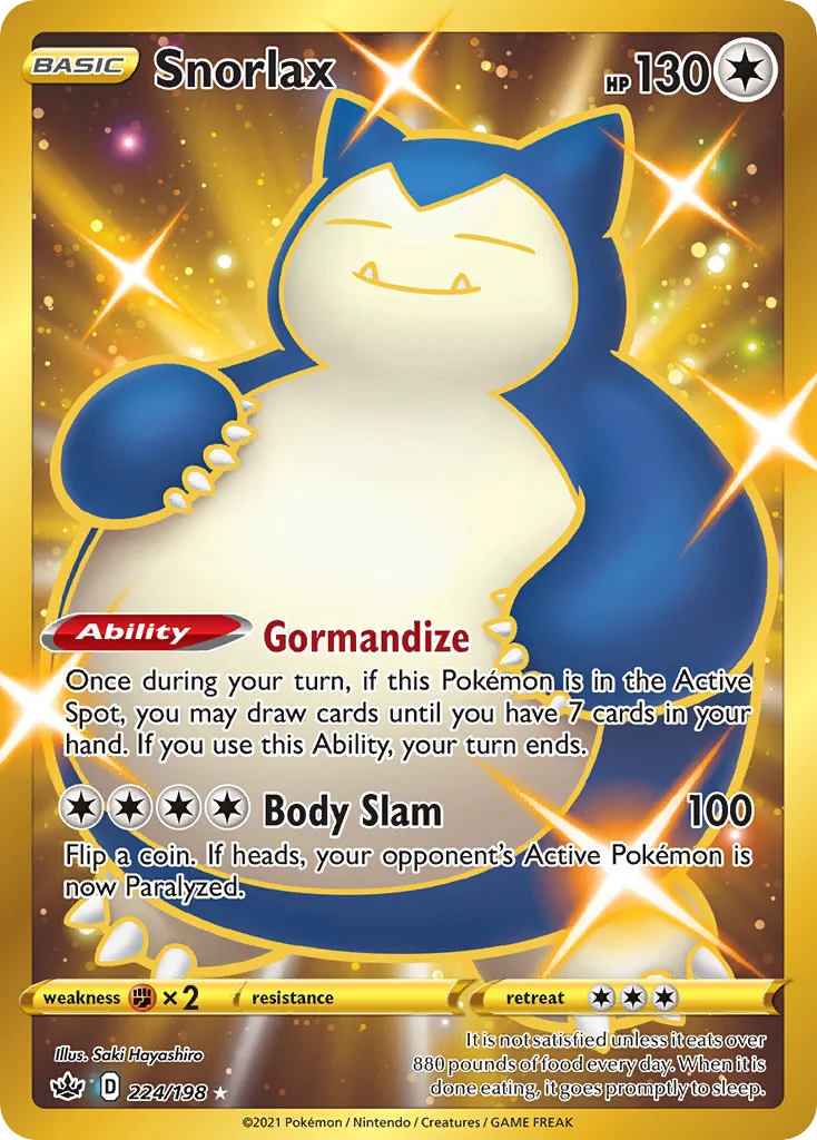 Snorlax · Reinado Arrepiante