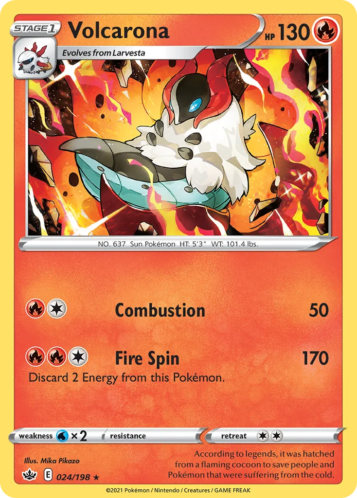 Volcarona · Chilling Reign