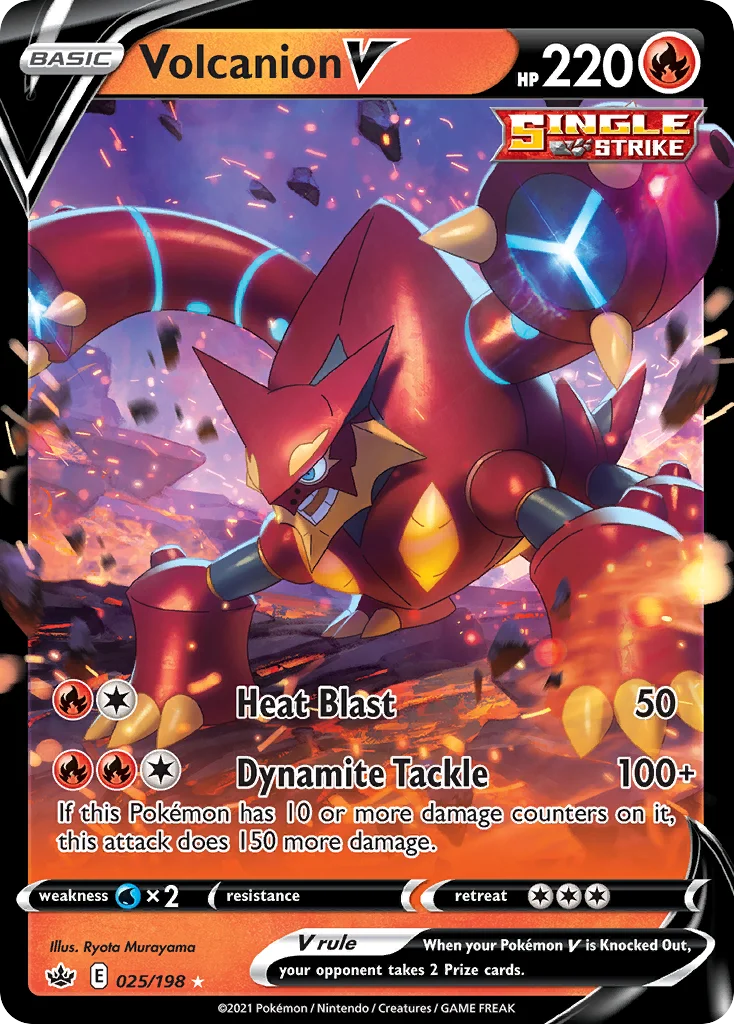 Volcanion V · Chilling Reign