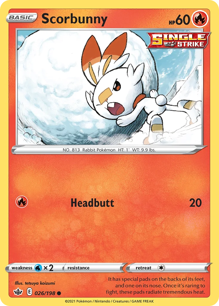 Scorbunny · Chilling Reign
