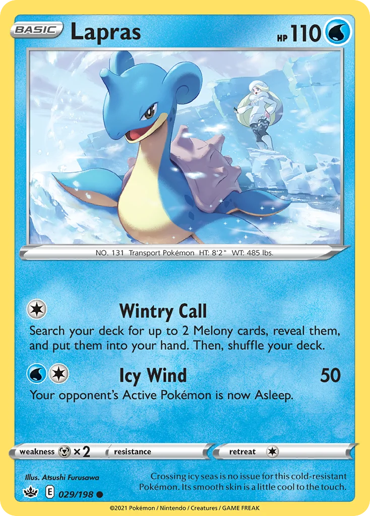 Lapras · Reinado Arrepiante