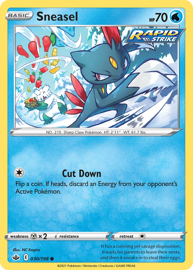 Sneasel · Reinado Arrepiante