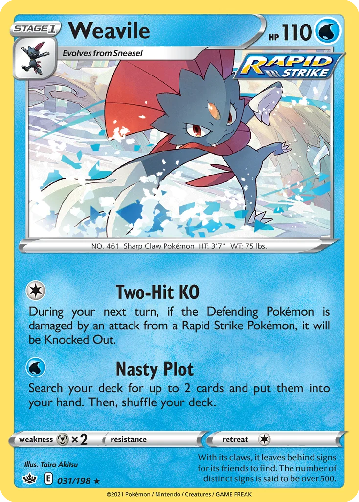 Weavile · Chilling Reign