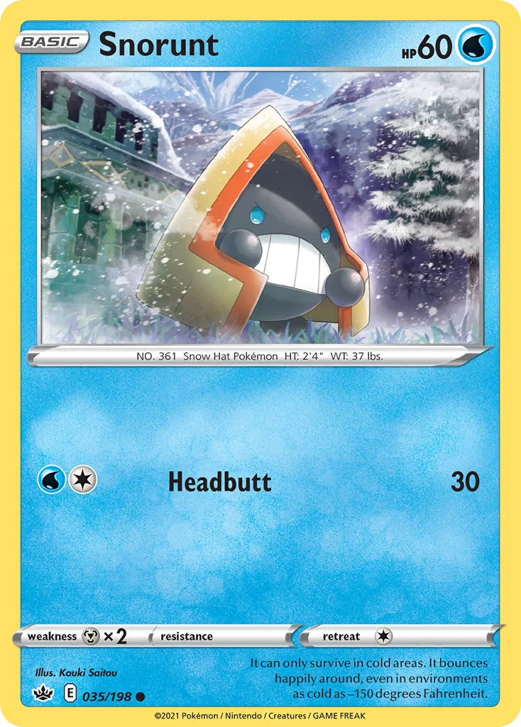 Snorunt · Chilling Reign
