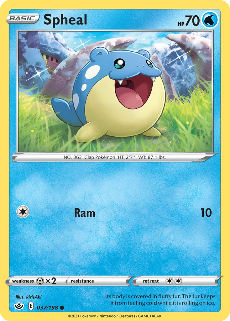 Spheal · Reinado Arrepiante