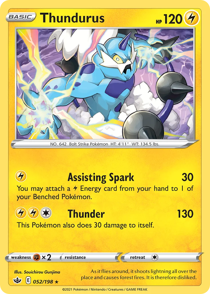 Thundurus · Reinado Arrepiante