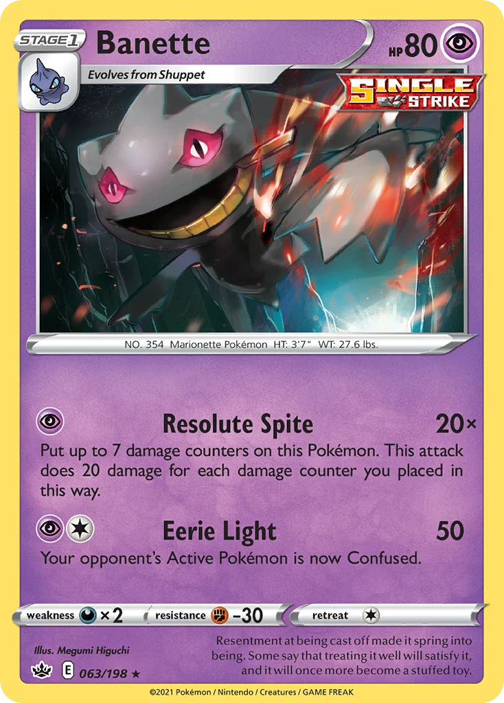 Banette · Chilling Reign