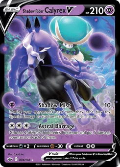 Calyrex Cavaleiro Espectral V
