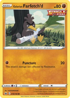 Farfetch'd de Galar