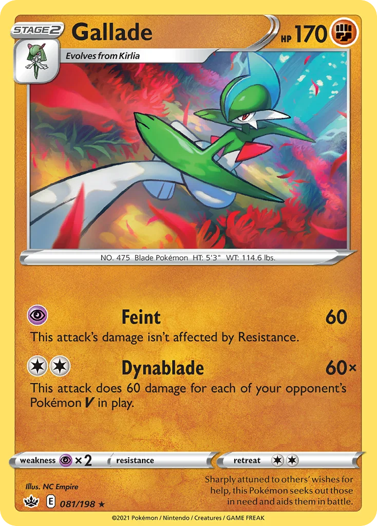 Gallade · Chilling Reign