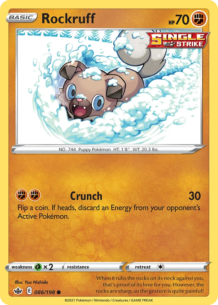 Rockruff · Chilling Reign