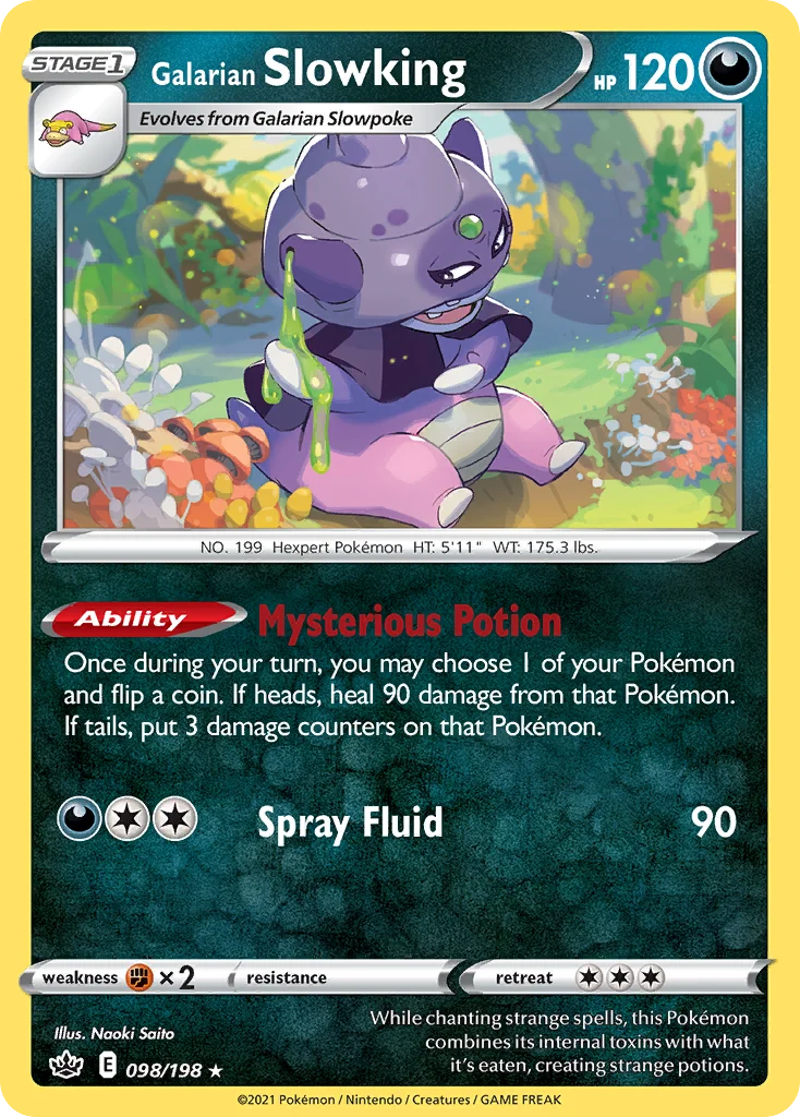 Slowking de Galar · Reinado Arrepiante