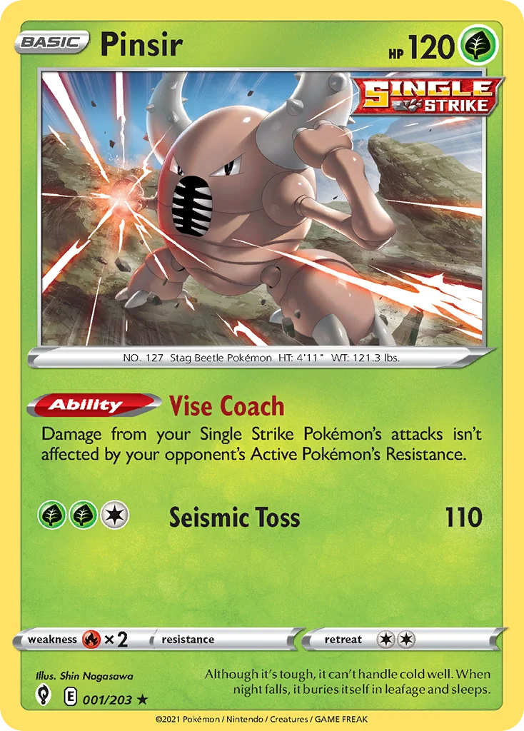 Pinsir · Evolving Skies
