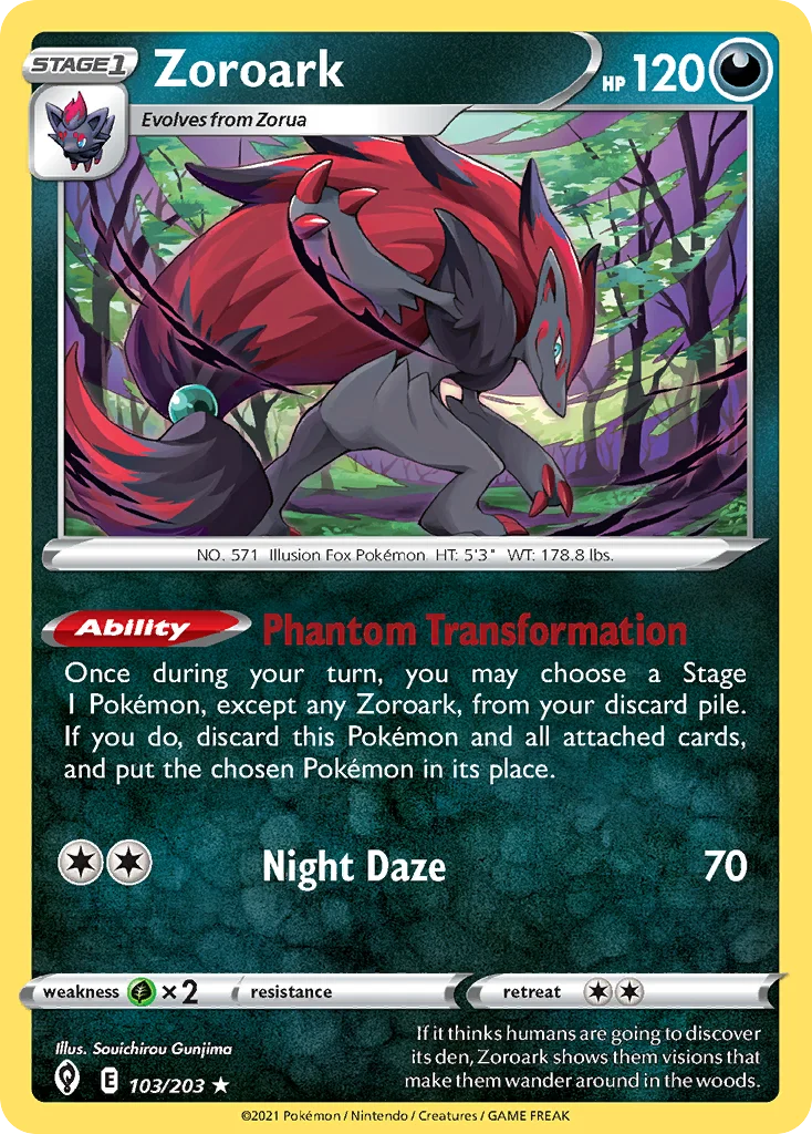 Zoroark · Céus em Evolução