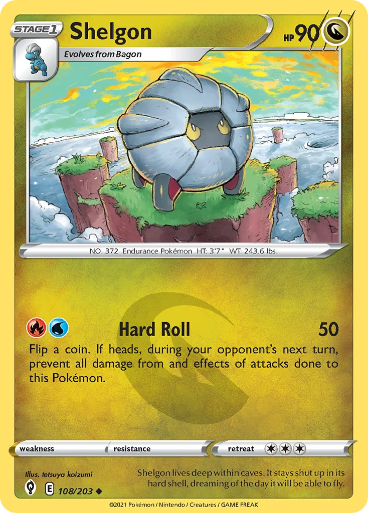 Shelgon · Céus em Evolução