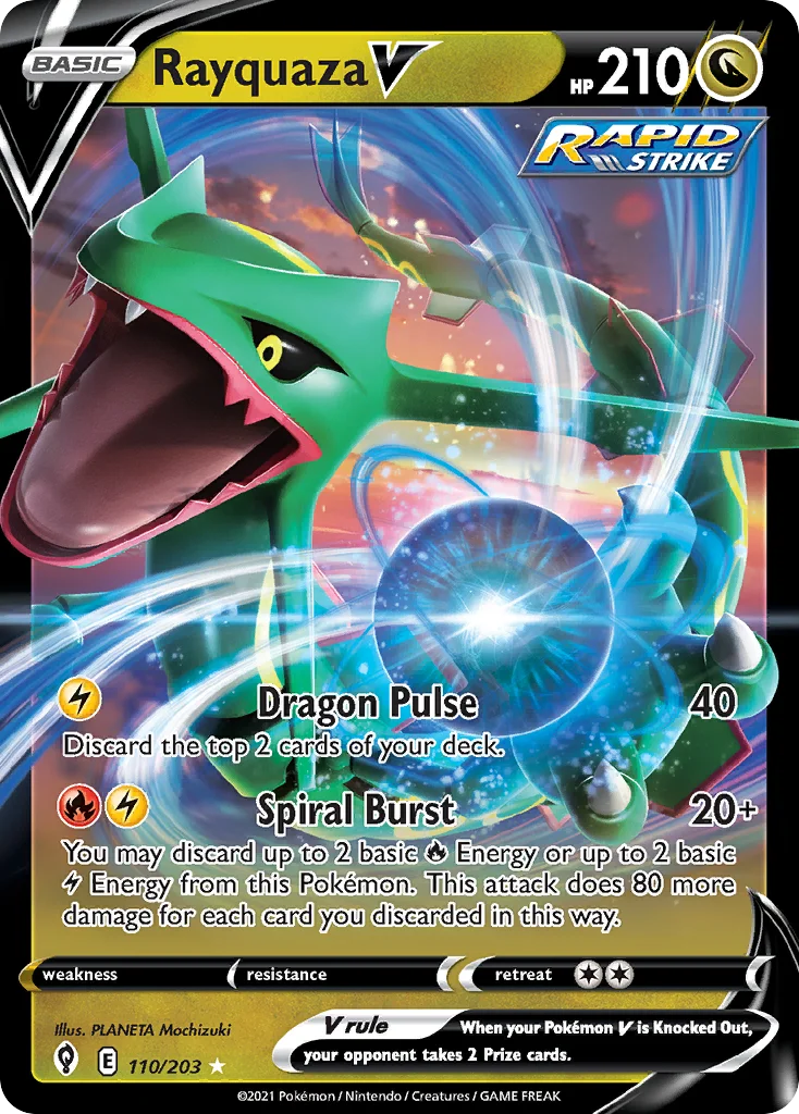 Rayquaza V · Evolving Skies