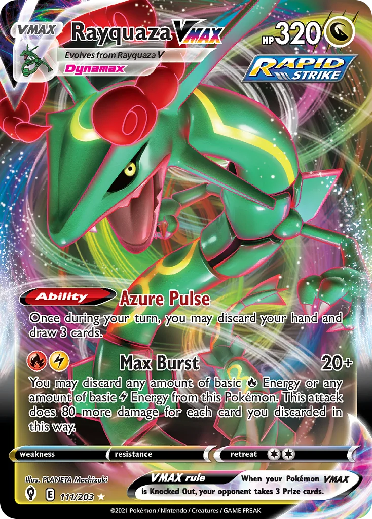 Rayquaza VMAX · Céus em Evolução