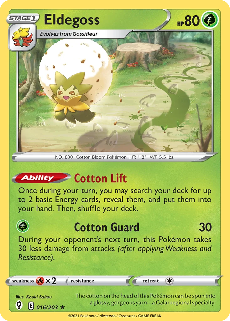 Eldegoss · Evolving Skies