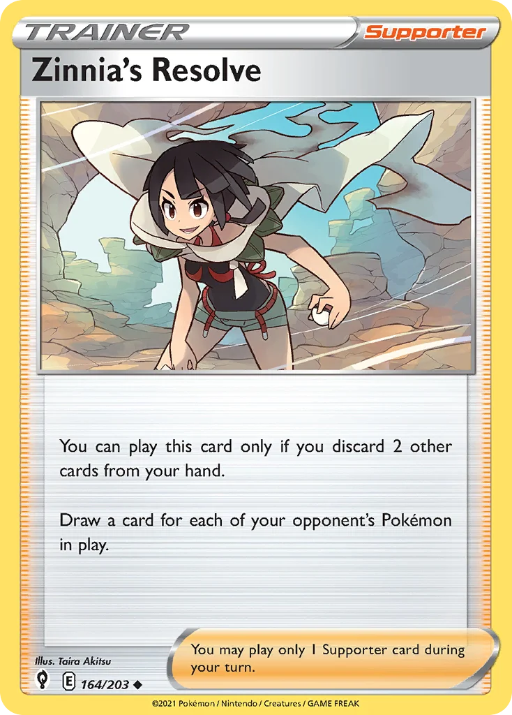 Zinnia's Resolve · Evolving Skies
