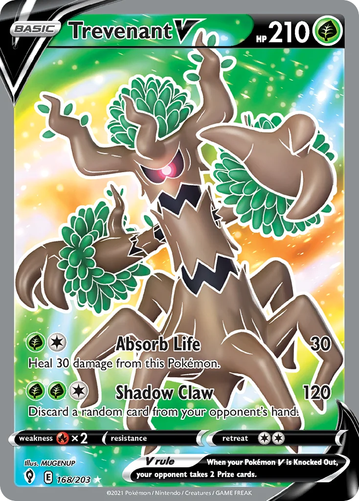Trevenant V · Evolving Skies