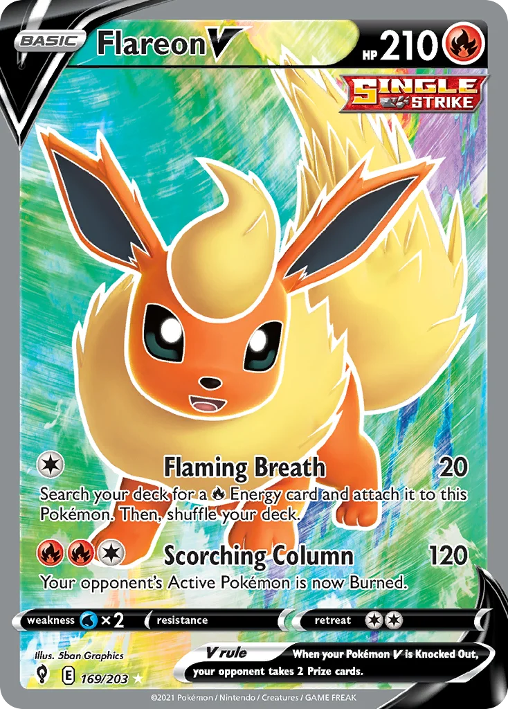 Flareon V · Céus em Evolução