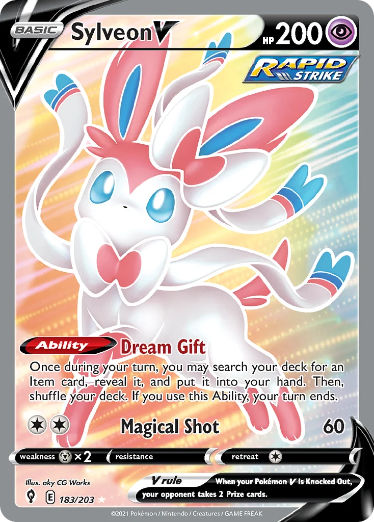 Sylveon V · Evolving Skies