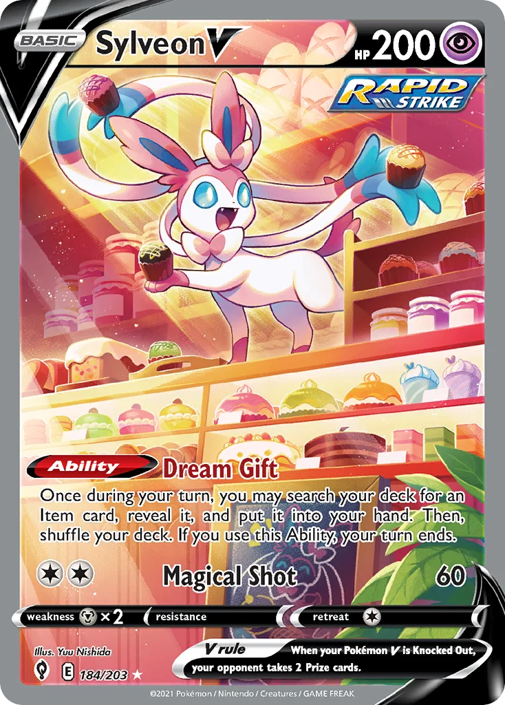 Sylveon V · Evolving Skies