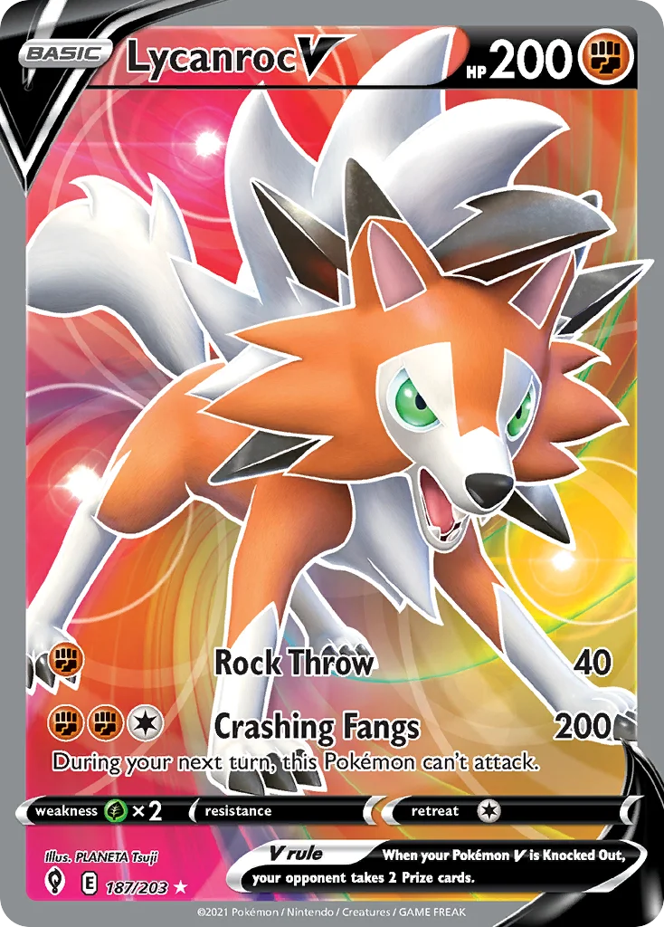 Lycanroc V · Evolving Skies