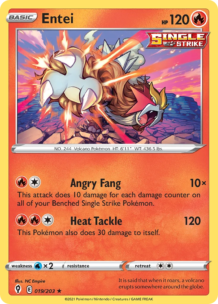 Entei · Evolving Skies