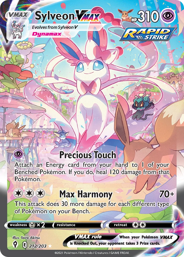 Sylveon VMAX · Céus em Evolução