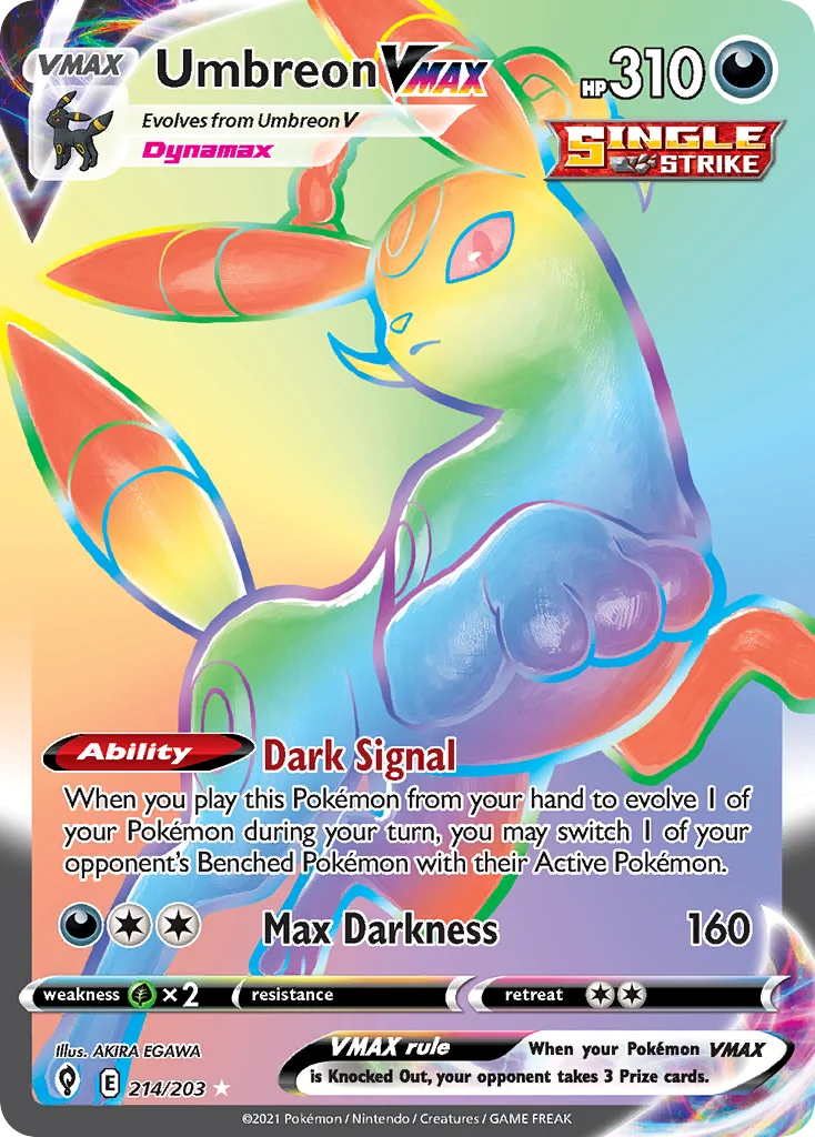 Umbreon VMAX · Evolving Skies