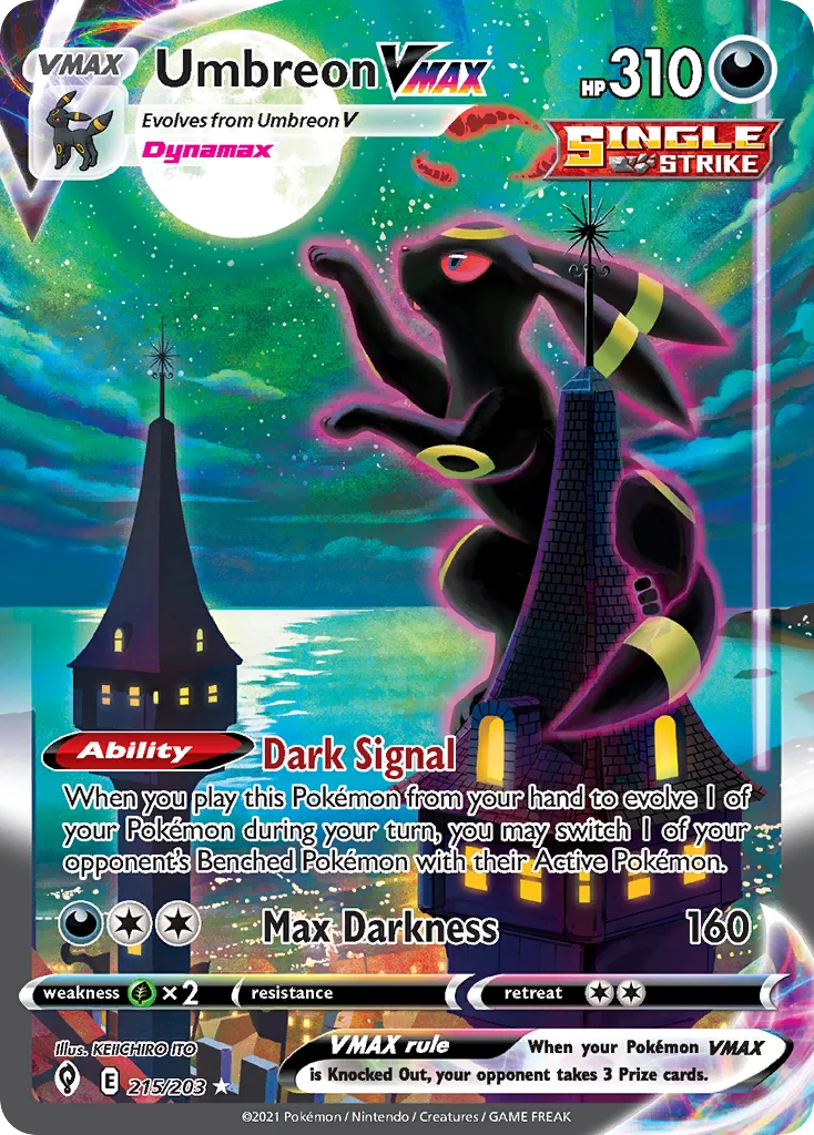 Umbreon VMAX · Céus em Evolução