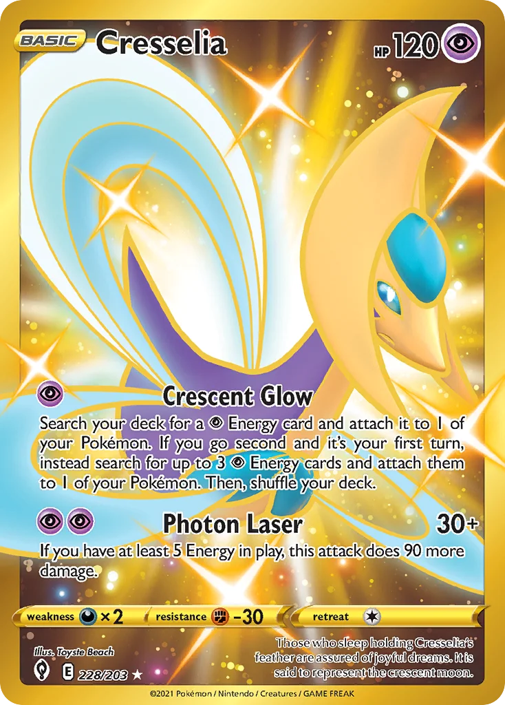 Cresselia · Céus em Evolução